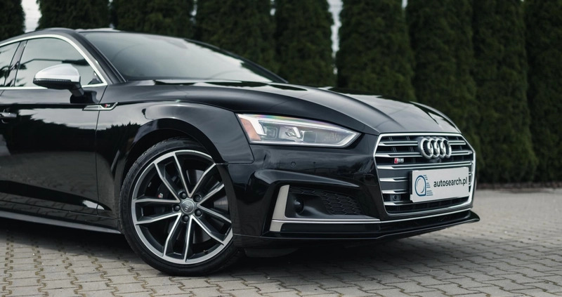 Audi S5 cena 164990 przebieg: 91700, rok produkcji 2018 z Suchedniów małe 781